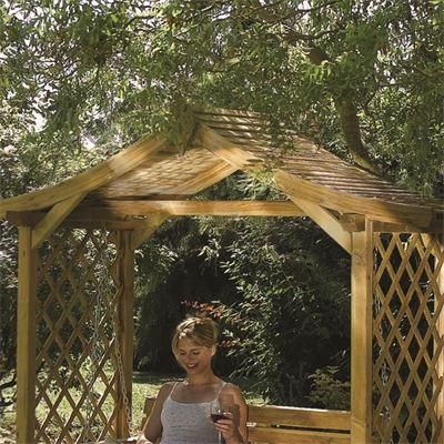 rowlinson dartmouth garden arbour swing seat