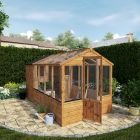 Mercia Traditional Apex Combi Greenhouse with Storage Shed 12x6