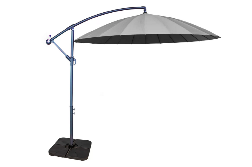 Royalcraft Grey Shanghai Cantilever Parasol 3m